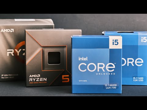 What's the best CPU for competetive shooter games? | 13600k vs 7600x and more