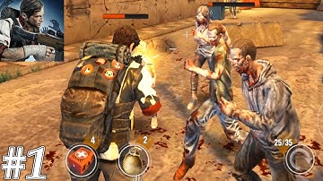 ZOMBIE SURVIVAL - Gameplay Walkthrough Part 1 - Kill The Scary Zombies (Android,ios)