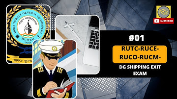 RUTC RUCE RUCO RUCM  D G Shipping  Exit exam Q&A part 1