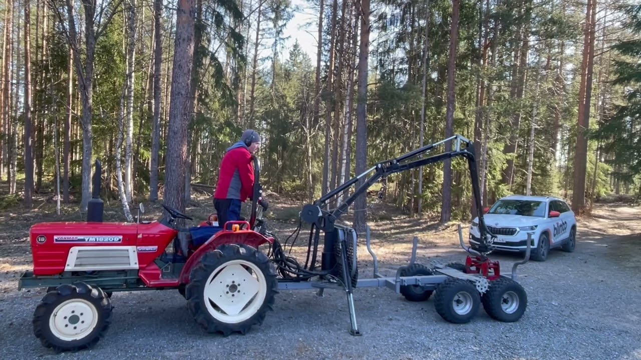 Miniskotare Yanmar YM18 20D