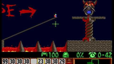 Lemmings (SNES) Levels: 1-5 | Rating: Taxing