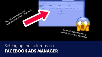 How To Set Up Facebook Ads Manager Columns For Drop Shipping