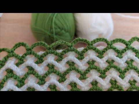 Super Easy Crochet Knitting - Tığ İşi Şahane Örgü Modeli