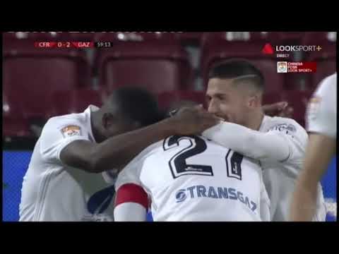 GOOOL! CFR Cluj - Gaz Metan 0-2. Cardoso înscrie de la 30 de metri