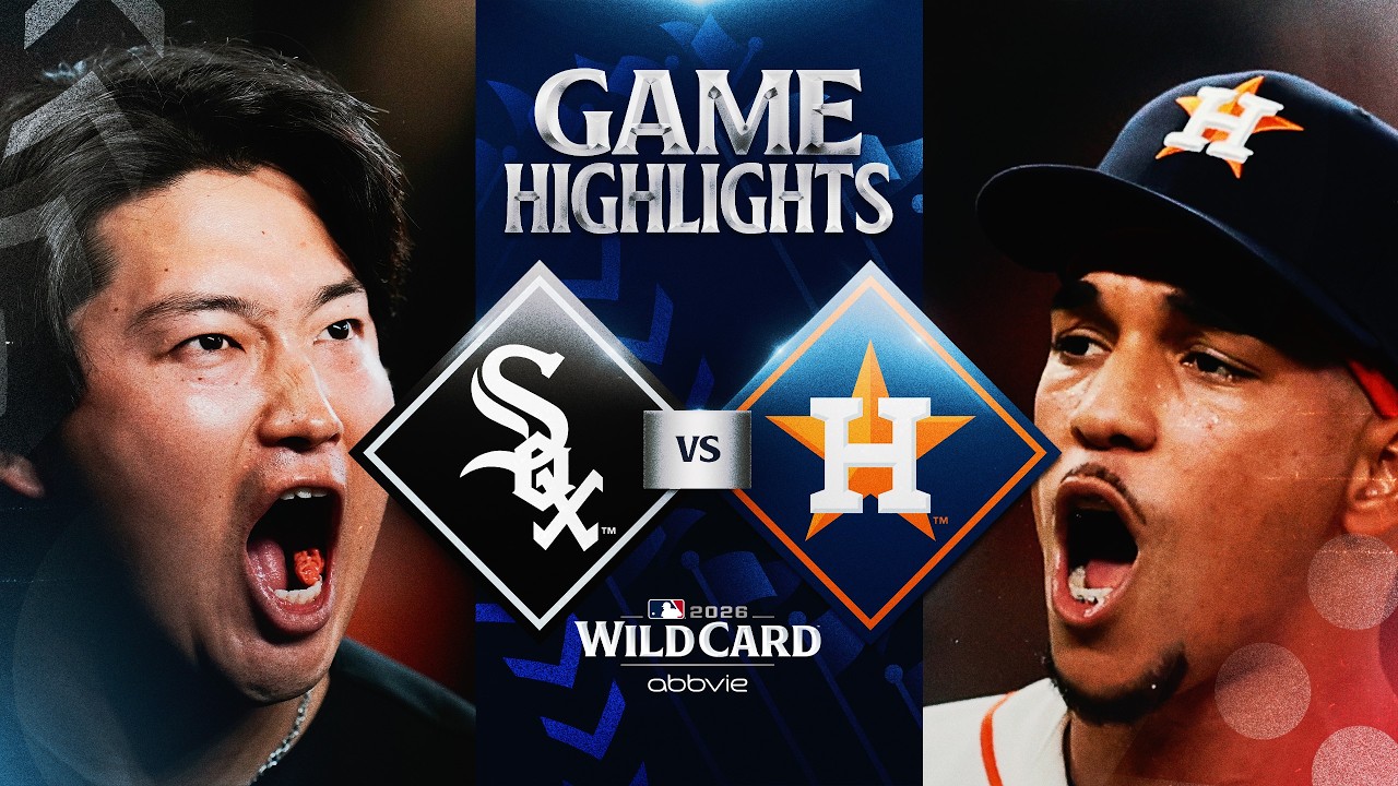 [MLB] WHITE SOX vs. ASTROS: Wild Card Full Game 1 Highlights (September 29) | 2026 MLB (Munetaka