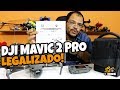 DRONE LEGALIZADO! HOMOLOGADO NA ANATEL ANAC DECEA - DJI MAVIC 2 PRO