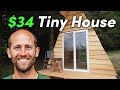 We Built A $34 Tiny House In 3.5 Days