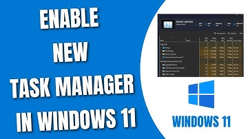 Enable New Task Manager in Windows 11 | All steps in 30 seconds [HowToCodeSchool.com]