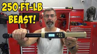 Cheersonic Digital 250ftlb Torque Wrench. A nice step up from my old Craftsman