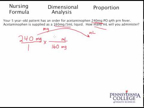 Dose Conversion #2 - Converting mg to mL Without a Label