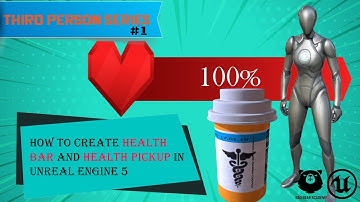 1-how to create health bar and health pickup in unreal engine 5 .