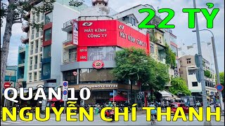 Bán nhà mặt tiền Quận 10 đường Nguyễn Chí Thanh giá chỉ 24 tỷ ( giá mới)- Mã sp: AT117