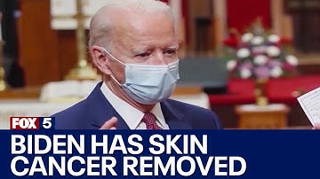 Biden had basal cell carcinoma removed