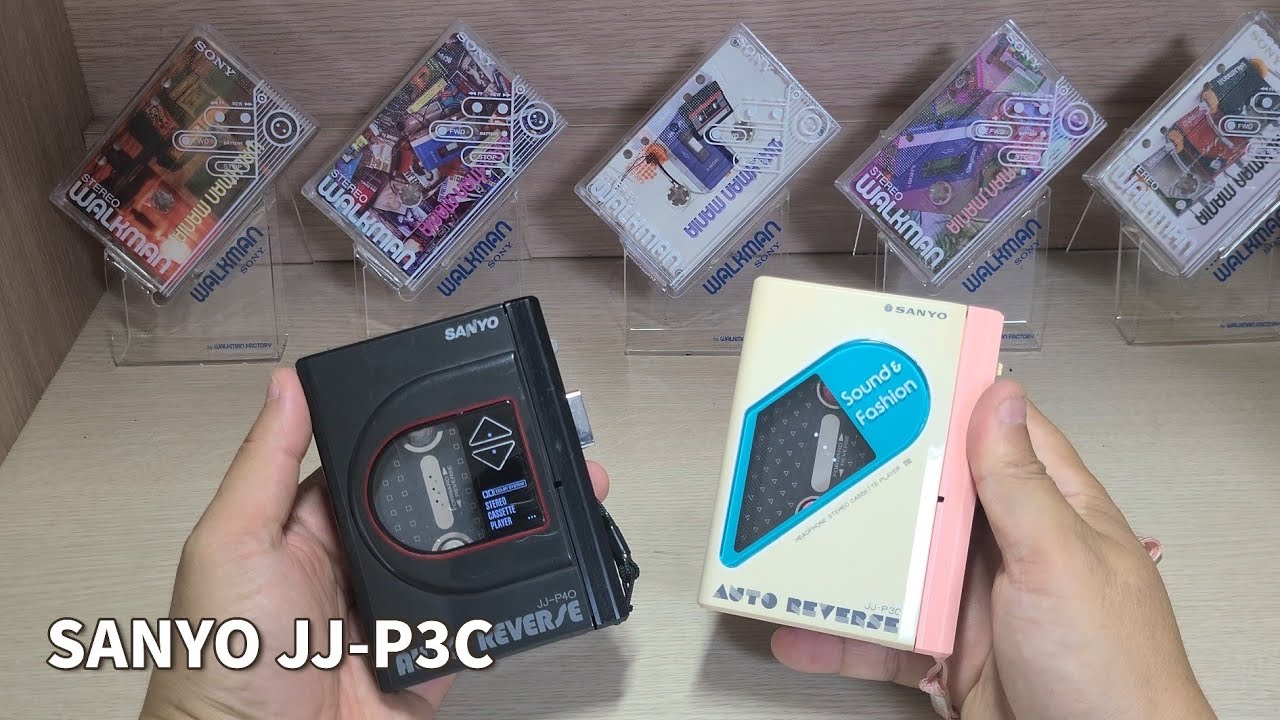 SANYO JJ-P3C Cassette Player Walkman - YouTube