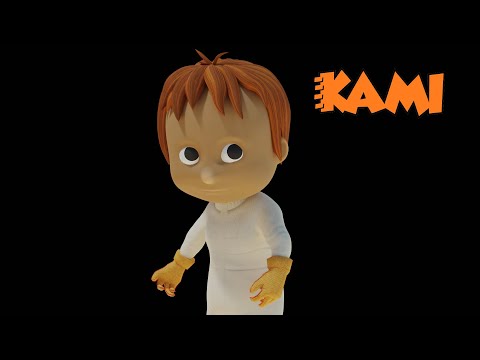 Creating anime hair with Kami Add on for Blender