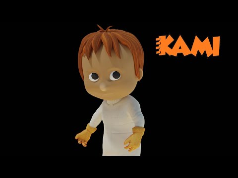 Creating anime hair with Kami Add on for Blender