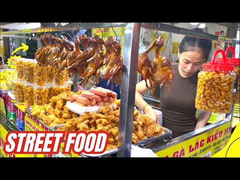 AMAZING! BEST NIGHT STREET FOOD MARKET TOUR IN HO CHI MINH CITY, VIETNAM - FULL VERSION - ENJOY