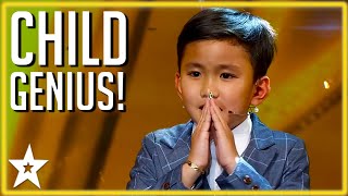 Child Genius SHOCKS The Judges and Wins the Golden Buzzer! | Kids Got Talent