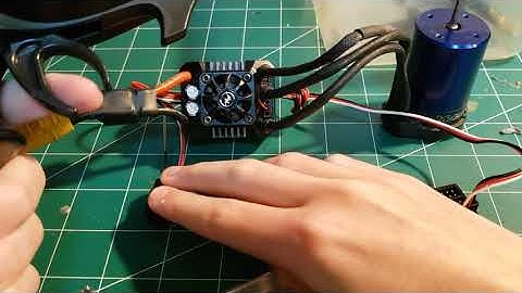 How to calibrate hobbywing esc