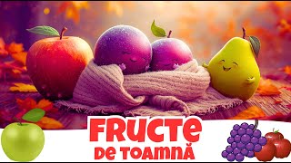 🍇 Fructe de toamnă 🍏 Cântec educativ și jucăuș 🎵