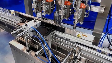 Horseshoe Packaging Line - Rinse, Fill, Cap