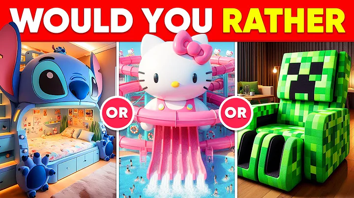 Would You Rather...? Build Your Luxury Fantasy House 🏡💖💺🌈 Moca Quiz