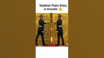 Vladimir Putin Entry in Kremlin #putin #putinthework #vladimirputin #russia #short #reels