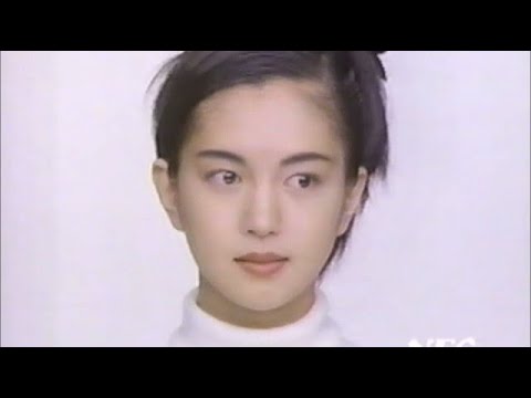 NEC 2画面衛星ビデオ  パラボーラ×2　CM　鷲尾いさ子　1990年