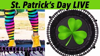 St. Patrick's Day LIVE Rebounder Workout WIN a Free Membership