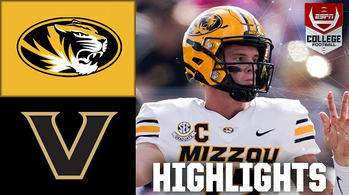Missouri Tigers vs. Vanderbilt Commodores | Full Game Highlights