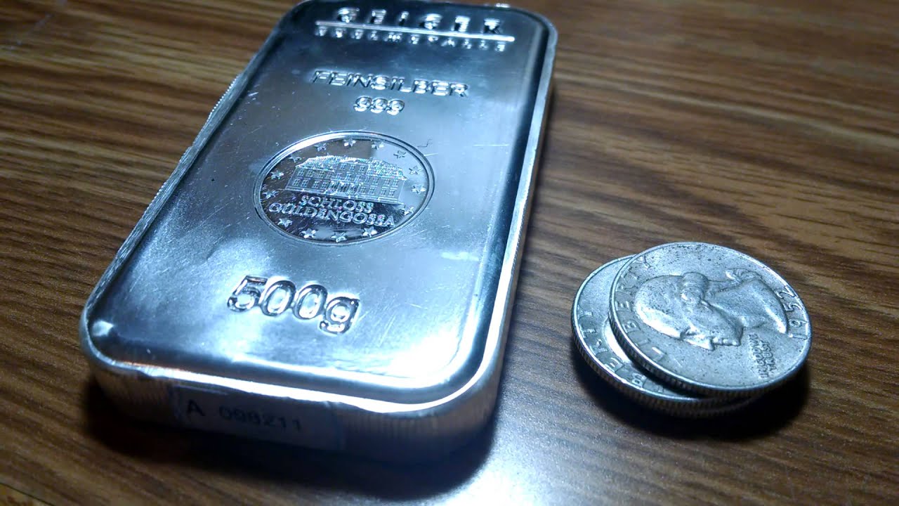 Geiger 500 Gram Silver Bar You Geiger 500 Gram Silver Bar