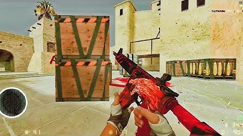Counter-Strike 1.6 Mobile | Skin Mod Skins By Zeg | Mirage Dust 2 Map | Offline Android Fps Gameplay