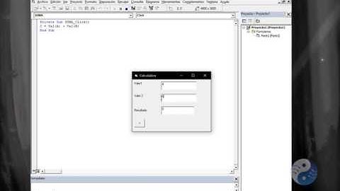 Calculadora Basica en Visual Basic 6.0