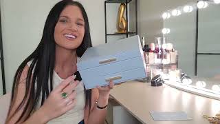 Lolalet Elegant Jewelry Box Organizer Review💍✨ #JewelryStorage #AmazonFinds #RoomAesthetic screenshot 1