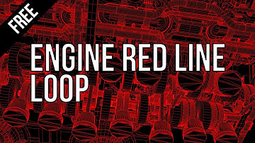 Engine Red line design (music visual free video)