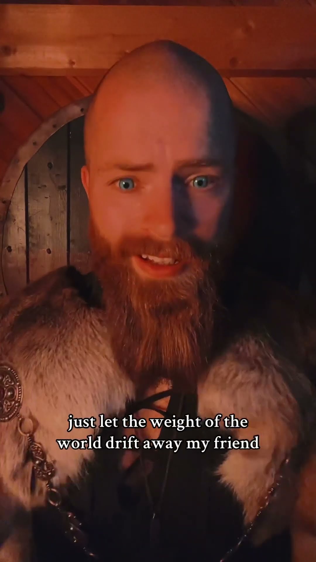 Take a moment my friend… ?⚒️ #vikings #skyrim #wholesome #fantasy