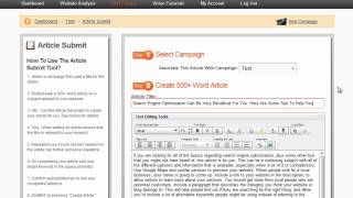 Article Submit Tool - For All SEO