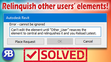 Revit Snippet: Relinquish elements owned by someone else!