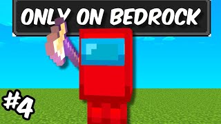 50 Things That ONLY Exist in Minecraft Bedrock Edition
