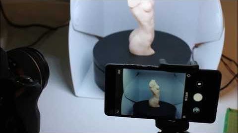 RO360 Automated arduino control 360° view and 3d scan turnable