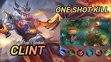Clint 11 Kills!! Super Intense Battle!! - Build Top 1 Global Clint ~ MLBB.