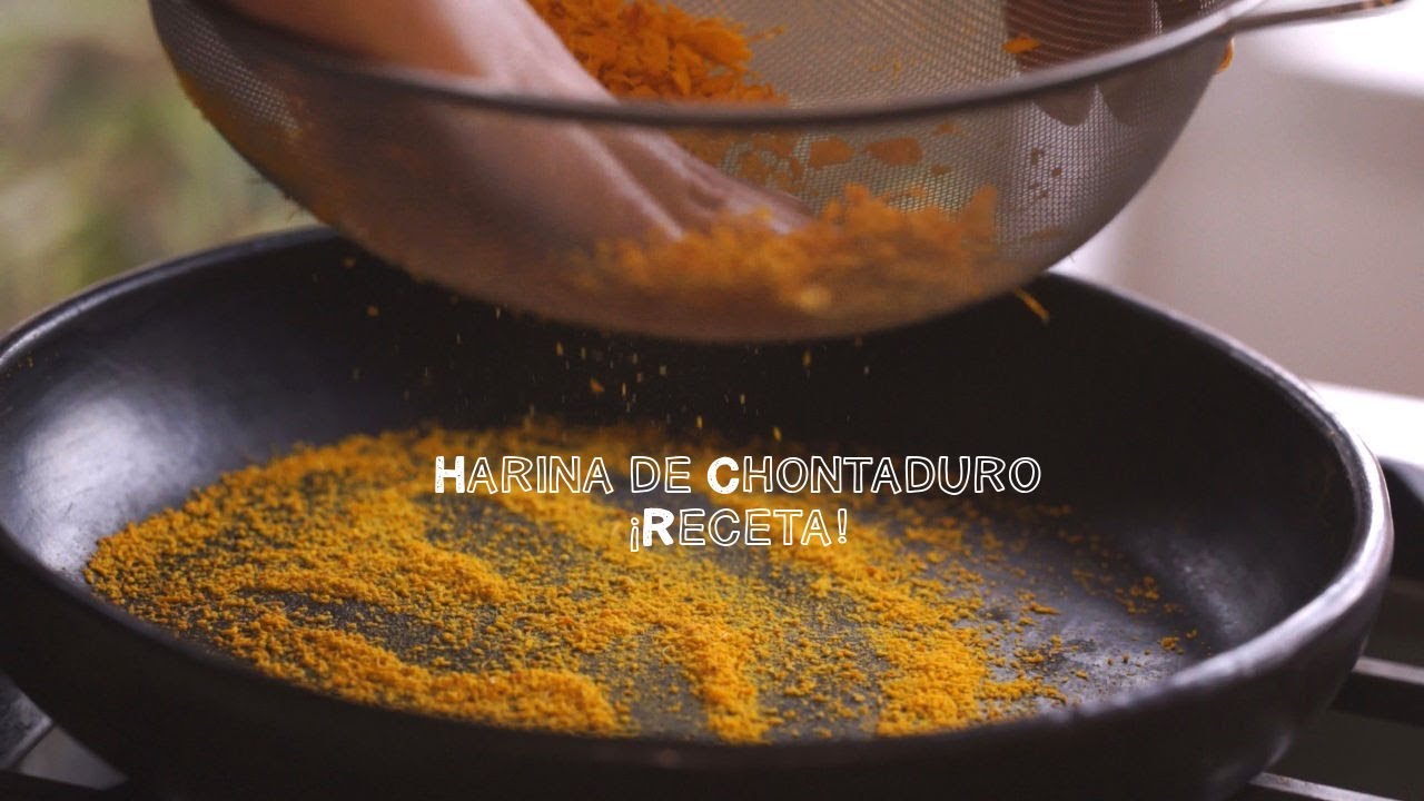 Como Hacer Harina De Chontaduro receta colombia YouTube Como Hacer Harina De Chontaduro receta colombia YouTube