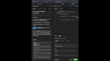 Max number of pairs in 9 seconds - Leetcode 2341 - Python