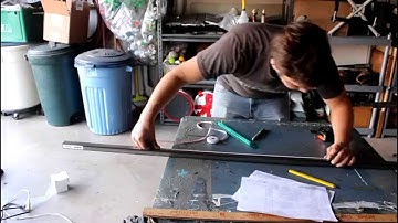 (Homemade) Go Kart Project Video 2: Cutting Metal Tubing for the Frame!!