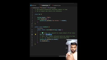 What is new Keyword in Java? | Object Creation Explained with Example | #codetechshivam #trending