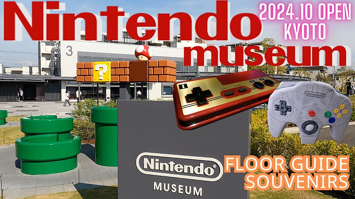【Nintendo Museum🎮KYOTO】Floor Guide&souvenir shopping♪2024.10. NEW Open!【JAPAN Hidden Gem】