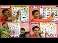 7 Super video chart, A for Apple, k se kabutar, hindivarnamala, alphabets in kids, A se anar, aam