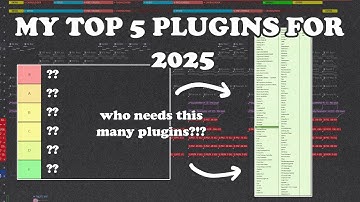 TOP 5 MUST-HAVE Plugins for FL Studio 2025 (Game Changers!)