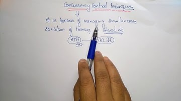 Lock based protocol in database | concurrency control techniques | DBMS | Lec-62 | Bhanu Priya