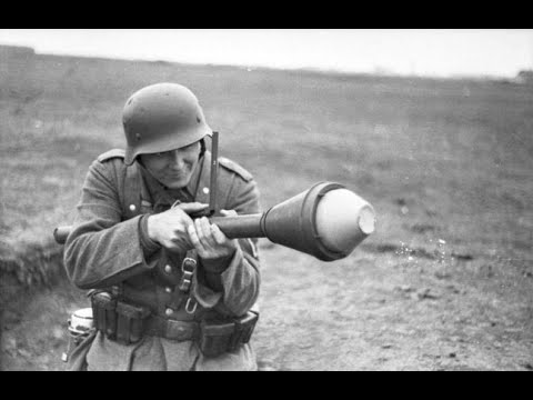 Видео: Panzerfaust- противотанковый кулак Вермахта. Разработка и применение. "Фаустпатрон".